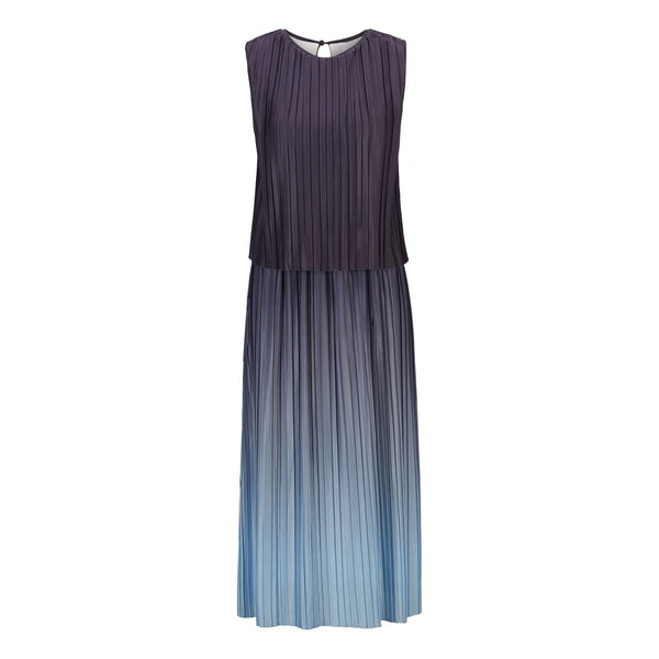 BOSS - abito Ezzica - regular fit - navy e blu