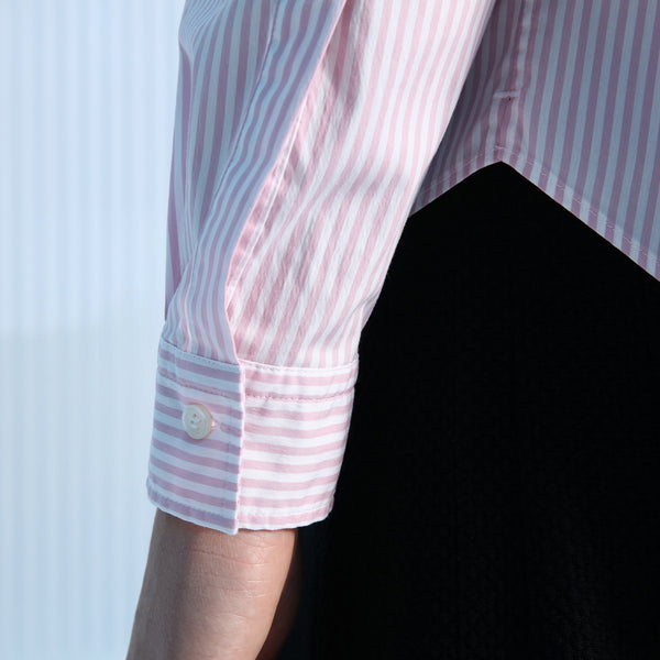 BOSS - blusa Emanew - regular fit - rosa