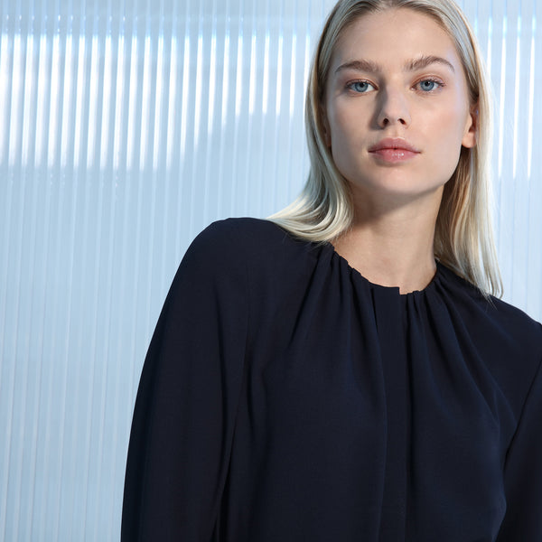 BOSS - abito Dibanora - regular fit - blu scuro
