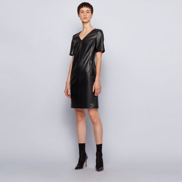 BOSS - abito Dalegy - regular fit - nero