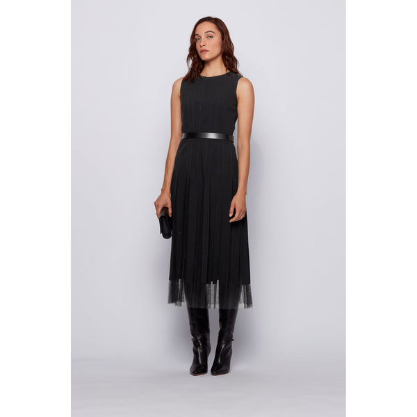 BOSS - abito Divoby - regular fit - nero
