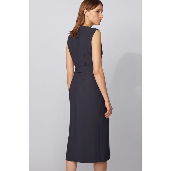 BOSS - abito Dadorina - regular fit - blu scuro