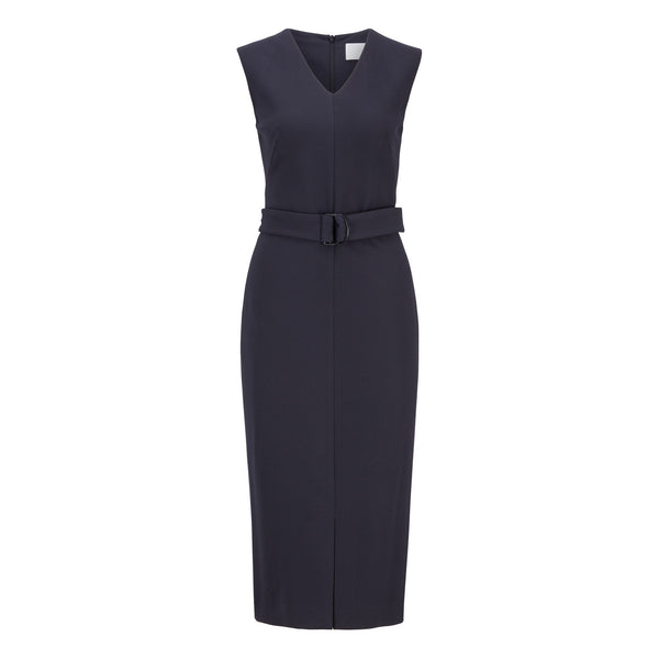 BOSS - abito Dadorina - regular fit - blu scuro