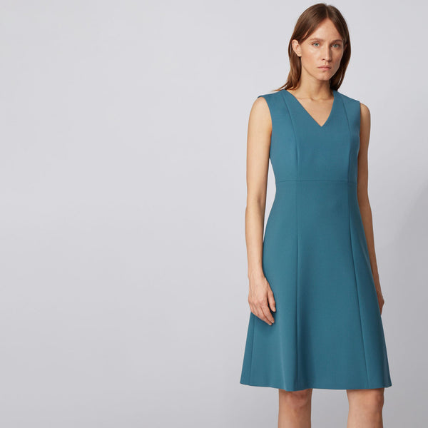 BOSS - abito Dardelle - regular fit - blu