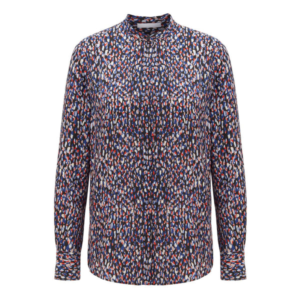 BOSS - blusa Befelize - tailored fit - multicolore