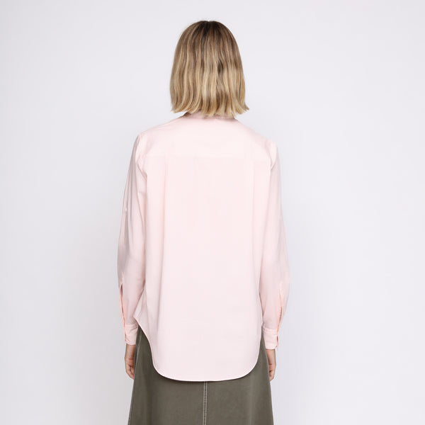 BOSS - blusa Efelize - tailored fit e relaxed fit - 100% cotone - arancione pallido