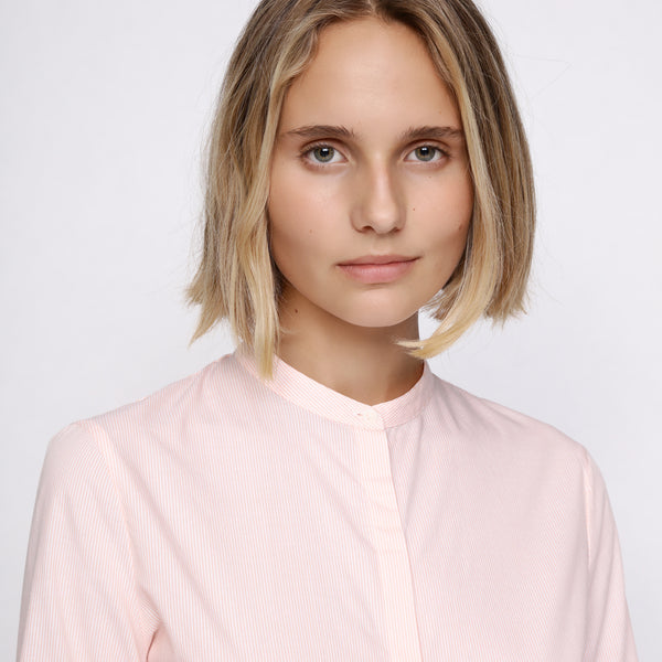 BOSS - blusa Efelize - tailored fit e relaxed fit - 100% cotone - arancione pallido