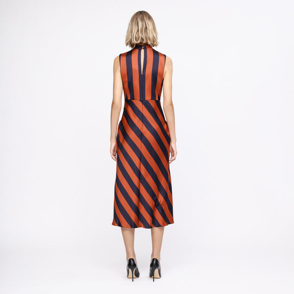 BOSS - abito Daltina - regular fit - scollo rotondo - multicolore