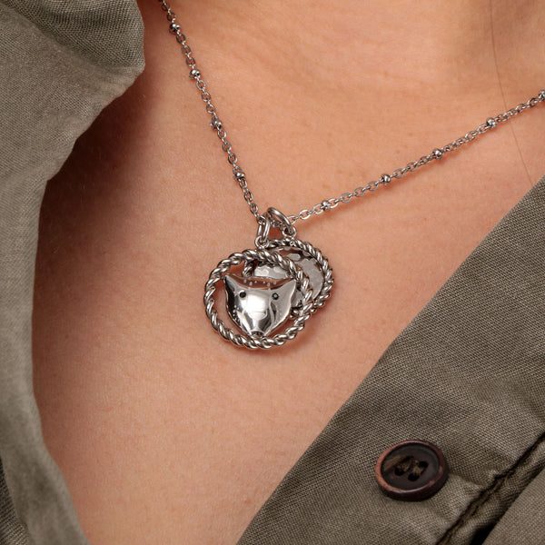 Collana Madagascar - acciaio - color argento