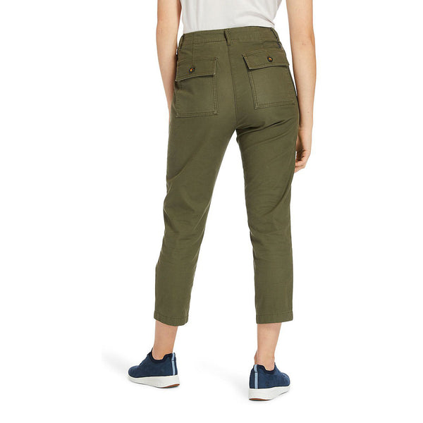 Pantaloni Utility Trousers - cotone biologico - kaki