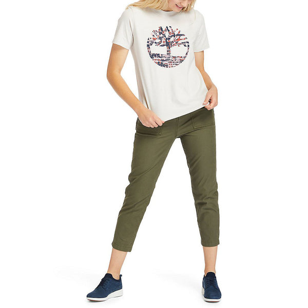 Pantaloni Utility Trousers - cotone biologico - kaki