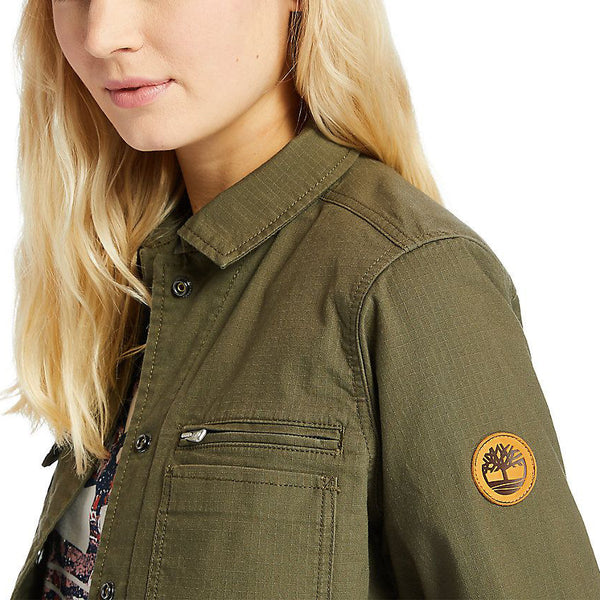 Giacca Utility Jacket - cotone - kaki