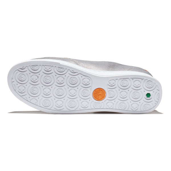Sneakers Atlanta Green - pelle - color argento