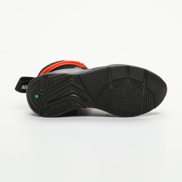 Sneakers Delphiville Fabric Mid - grigio e nero - suola: 3 cm - gambale: 9 cm
