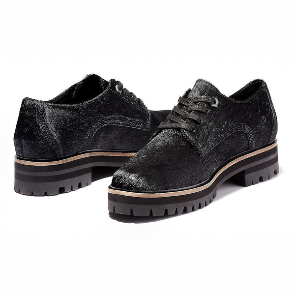 Derby con tacco "London Square” - nero