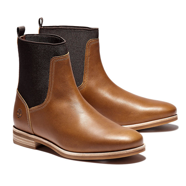 Stivaletti Somers Falls Chelsea - pelle primo fiore - marrone