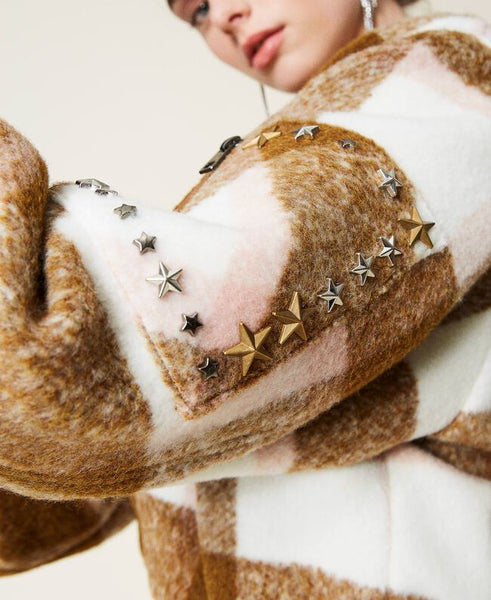 Bomber 'Beryl' con disegno check