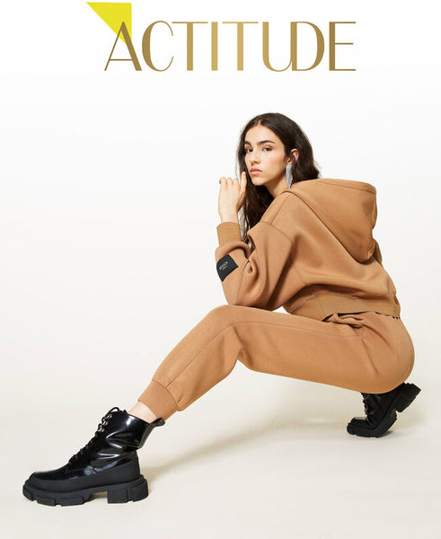 Joggers 'Jade' in tessuto scuba