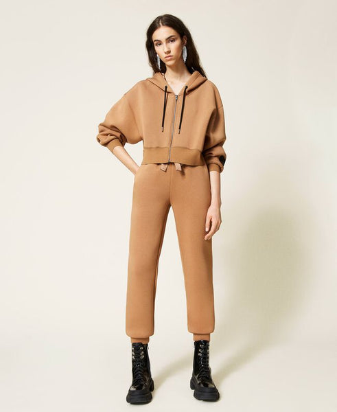 Joggers 'Jade' in tessuto scuba