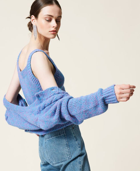 ⚡Twin-set 'Celestine' top e cardigan