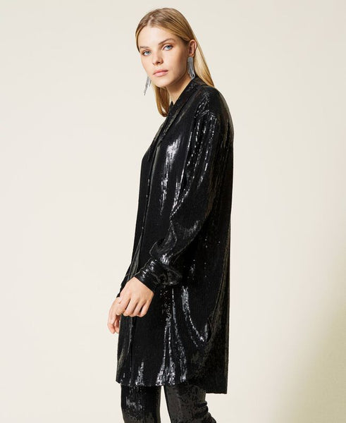 ⚡Abito 'Titanium' in full paillettes