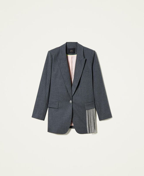 ⚡Giacca blazer in flanella