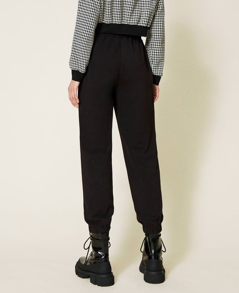 Joggers pied-de-poule