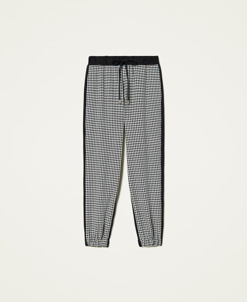 Joggers pied-de-poule