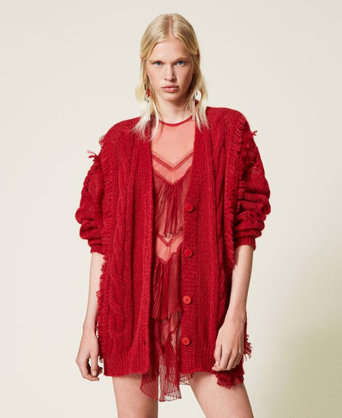 ⚡Abito corto in tulle a balze plissé