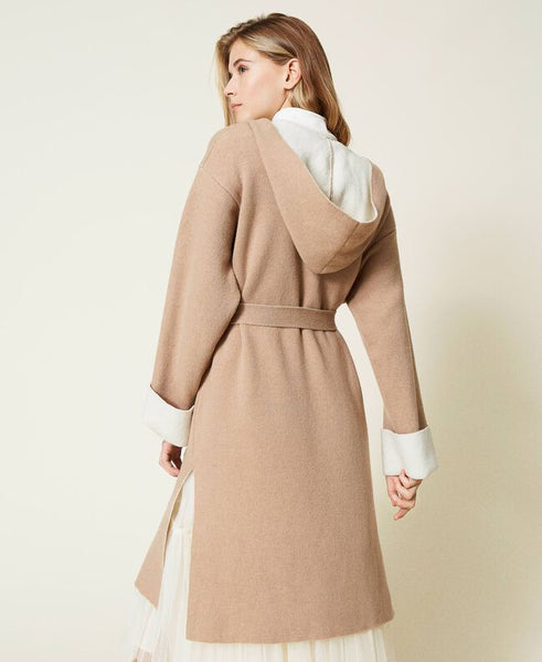 Cardigan in misto lana merino 'responsible wool'