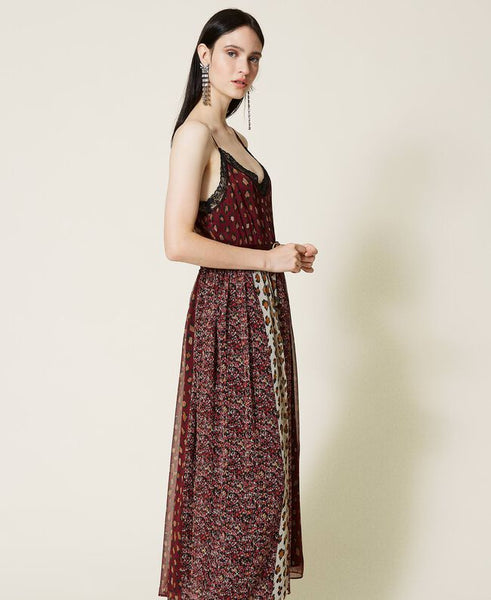 ⚡Abito in creponne stampato