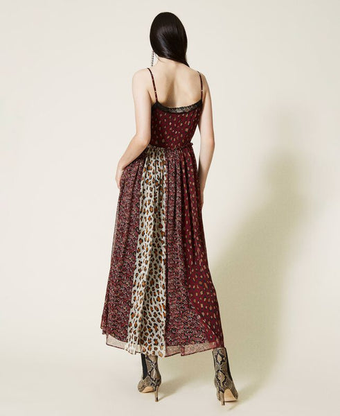 ⚡Abito in creponne stampato