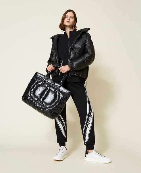 Joggers in maglia con logo