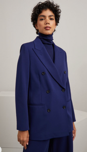 Blazer in jersey di viscosa