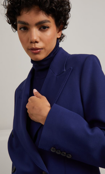 Blazer in jersey di viscosa