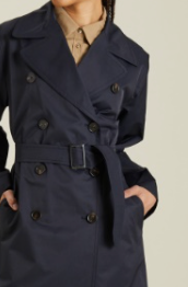 Trench doppiopetto