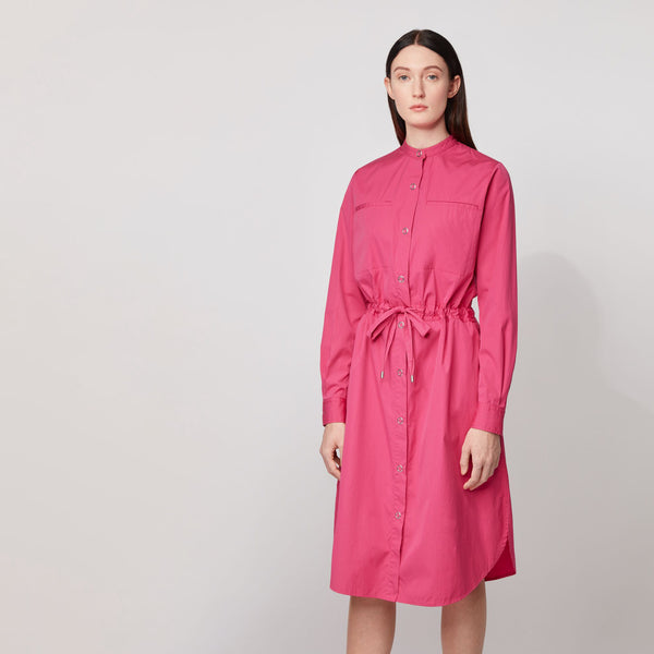 BOSS - abito Espirit - modello chemisier - 100% cotone - rosa