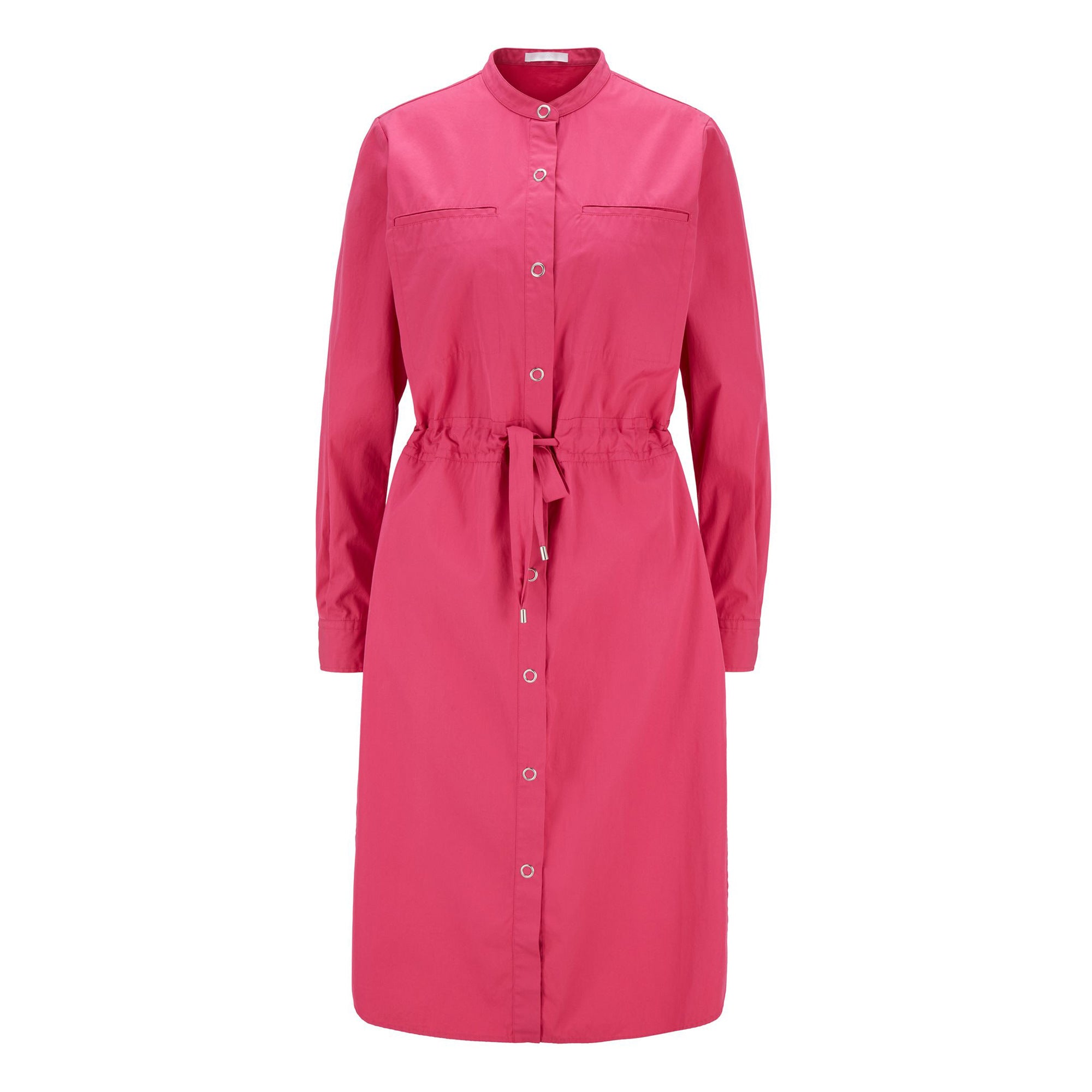 BOSS - abito Espirit - modello chemisier - 100% cotone - rosa