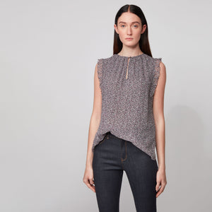 BOSS - blusa Cruss - tailored fit - multicolore