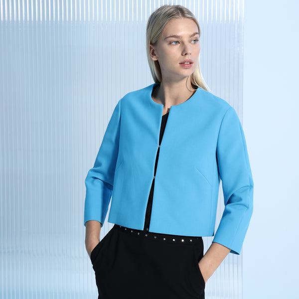 BOSS - blazer Jileky - regular fit - blu