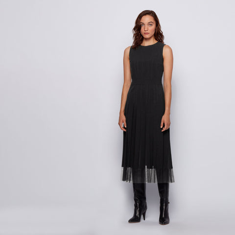 BOSS - abito Divoby - regular fit - nero