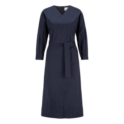 BOSS - abito Dutama - regular fit - cotone - blu scuro