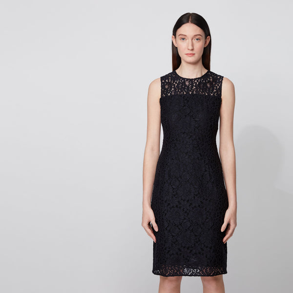 BOSS - abito Dasicana - regular fit - blu scuro