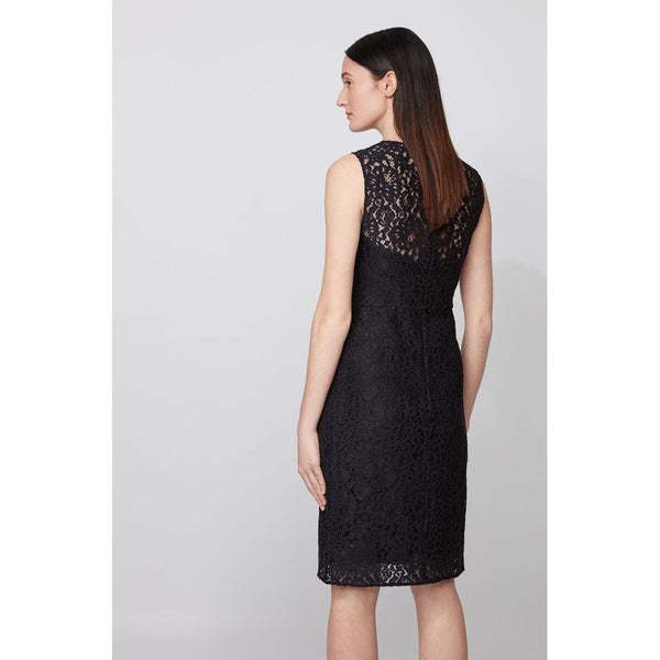 BOSS - abito Dasicana - regular fit - blu scuro