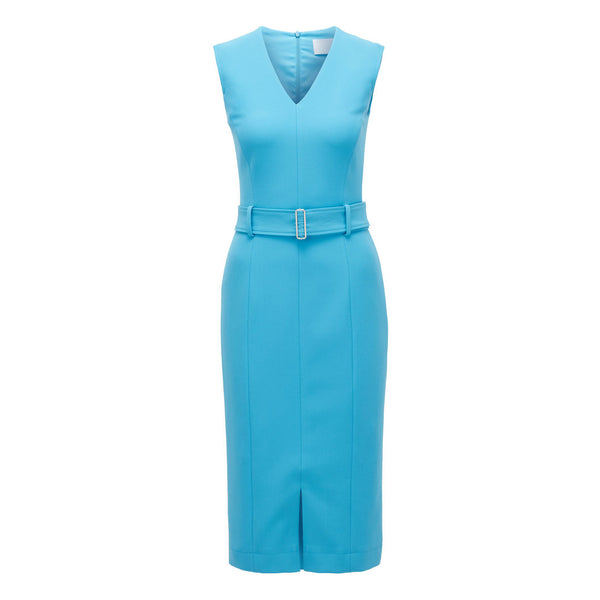 BOSS - abito Dadorina - regular fit - blu