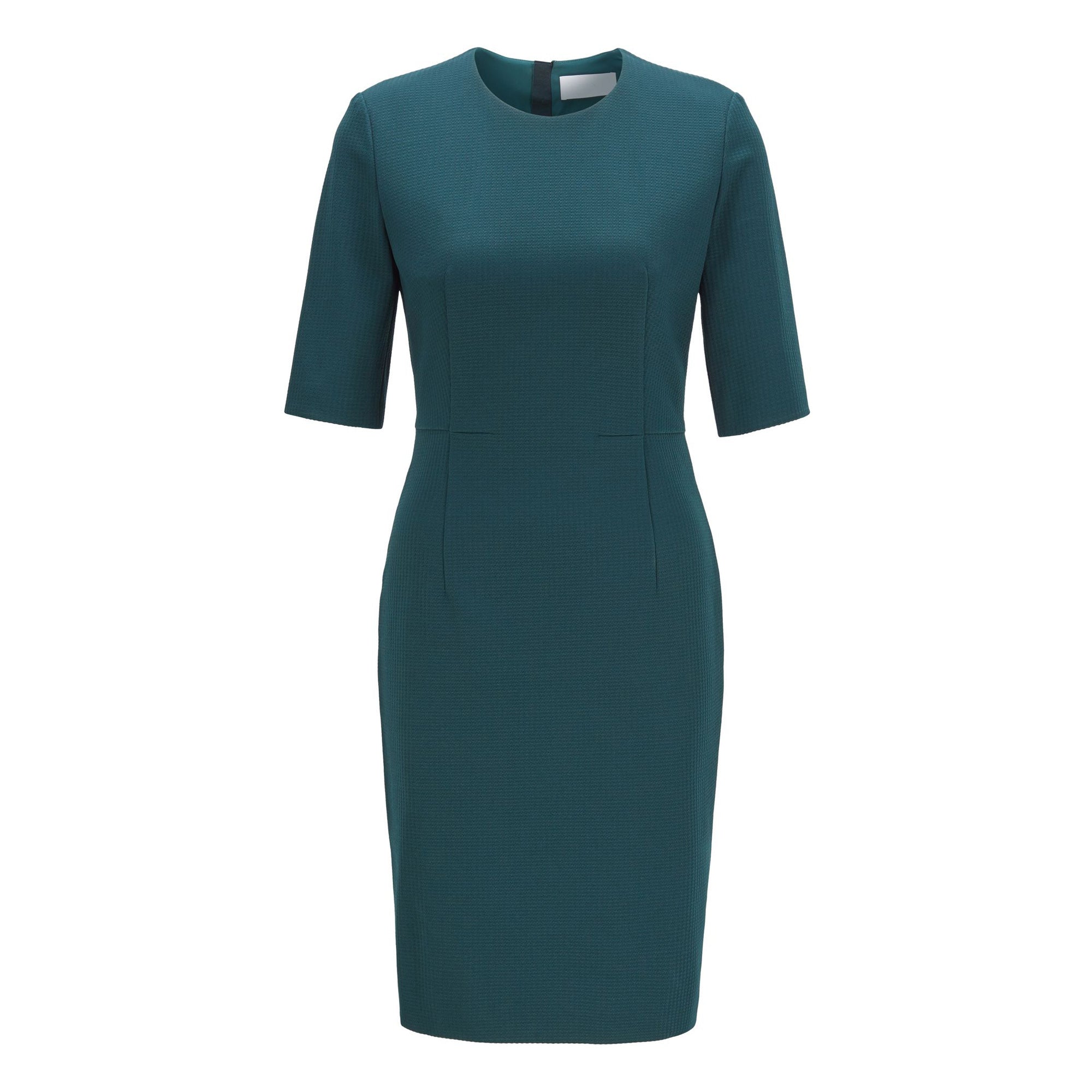 BOSS - abito Daxine - regular fit - verde scuro