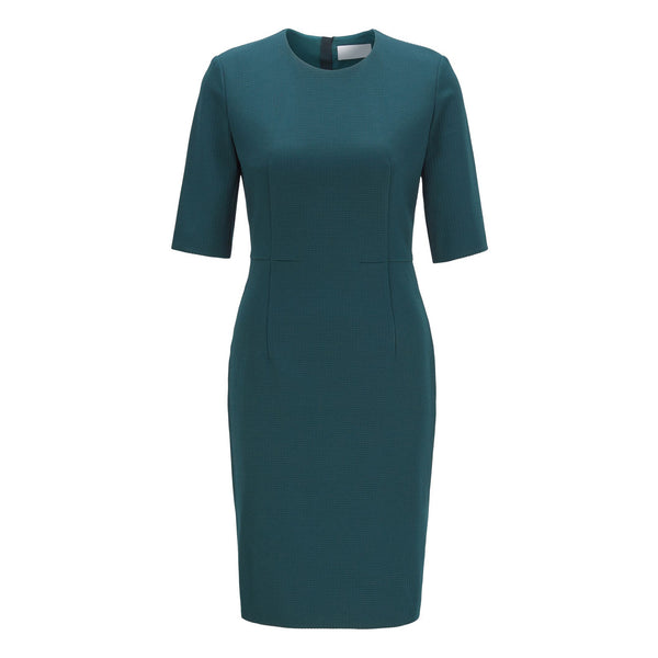 BOSS - abito Daxine - regular fit - verde scuro