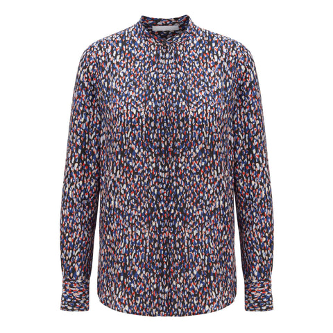BOSS - blusa Befelize - tailored fit - multicolore