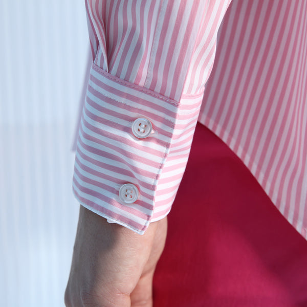 BOSS - blusa Befelize - relaxed fit - rosa