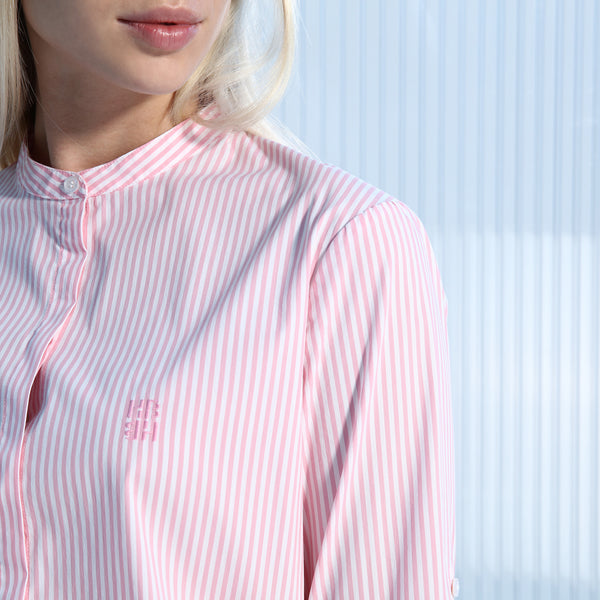 BOSS - blusa Befelize - relaxed fit - rosa